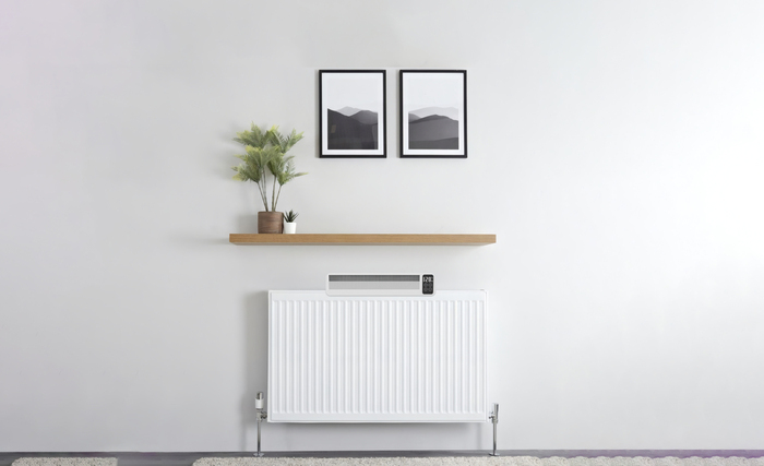 Radiatorventilator m/genopladeligt batteri - Grad